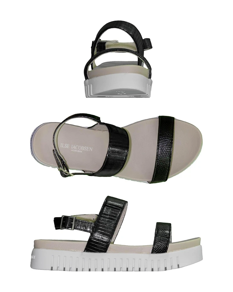Strappy Sandal- Black