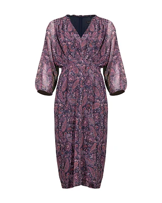 Paisley Print Flowy Dress