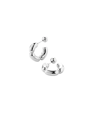 Ballon Link Hoops Small Silver