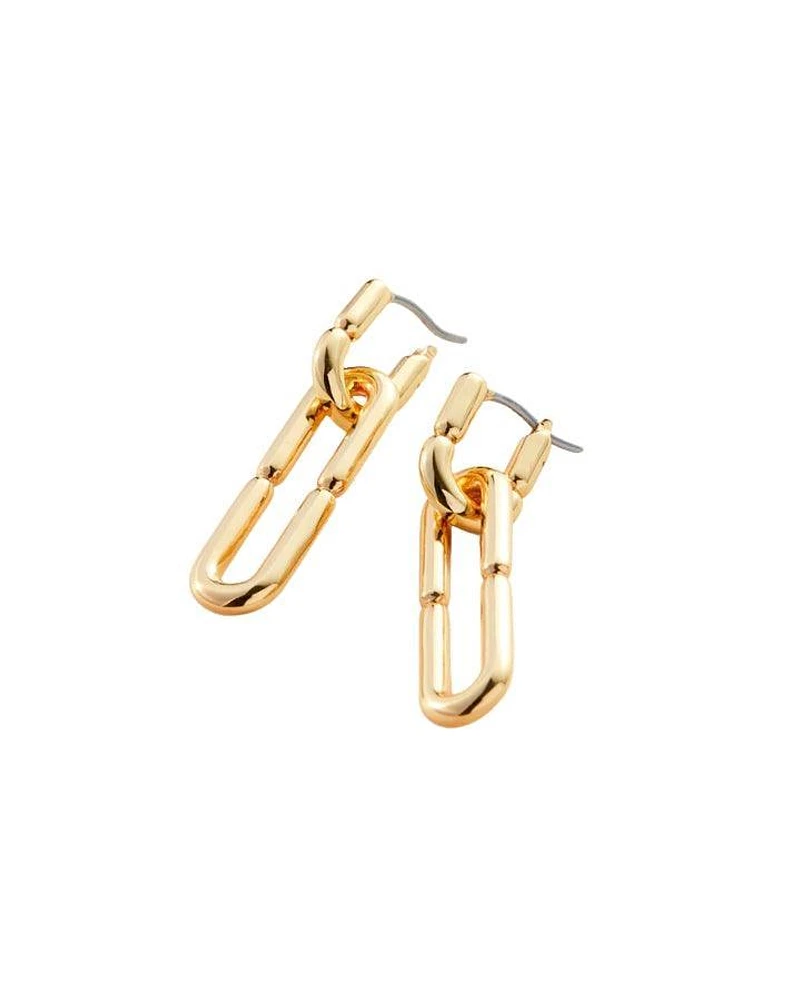 Balloon Link Detachable Earrings Gold