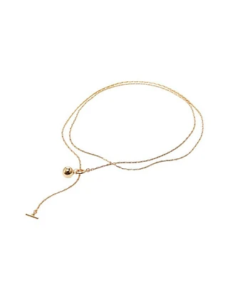 Constance Wrap Gold Necklace