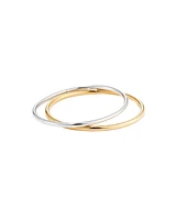 Dane Two Tone Bangle Set 7"