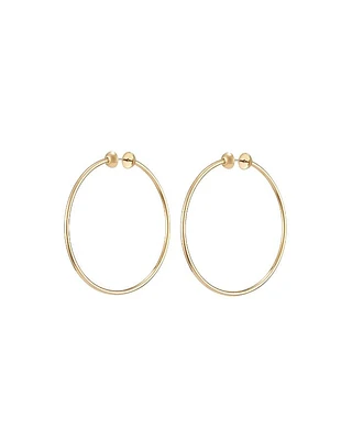 Icon Hoops Medium Gold