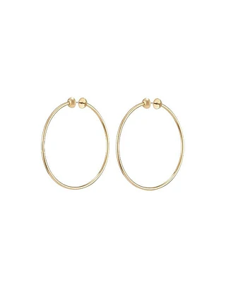 Icon Hoops Medium Gold