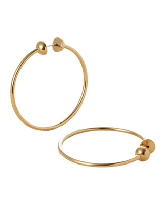 Icon Hoops Small Gold