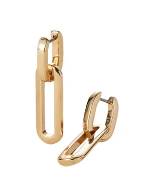 Teeni Detachable Link Gold Earrings