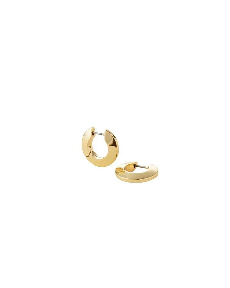 Toni Small Hinged Gold Hoops
