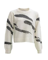 Hassina Printed Sweater