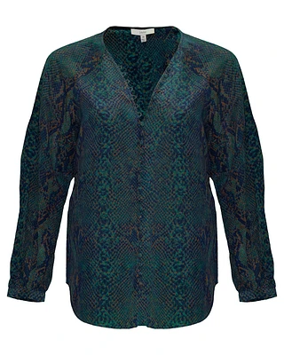 Shariana Snake Print Blouse