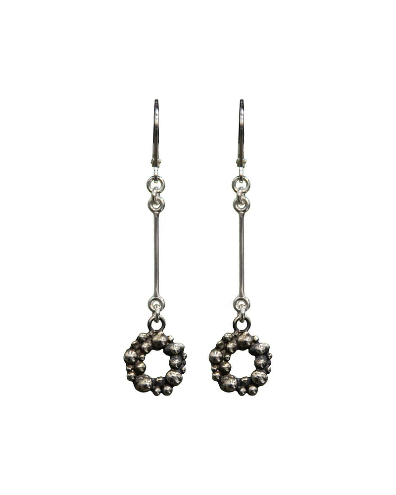 Aura Oxidized Earrings
