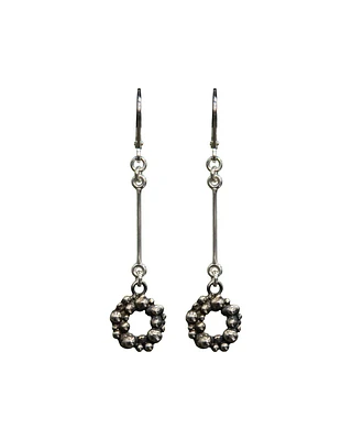 Aura Oxidized Earrings