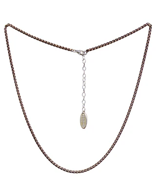 Braided Oxidized Bronze Chain