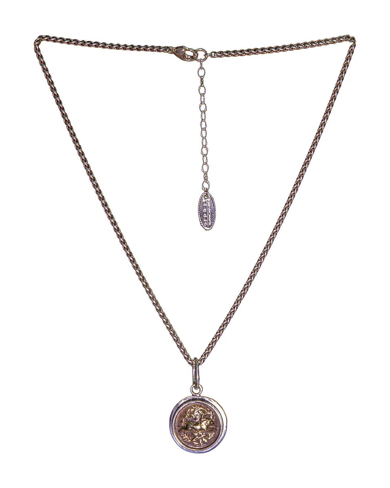 Bronze Hare Necklace