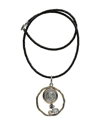 Coin Mixed Media Necklace