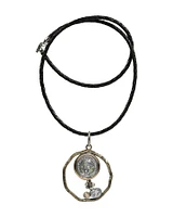 Coin Mixed Media Necklace