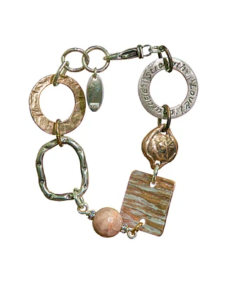 Multi Stretch Medal Bracelet