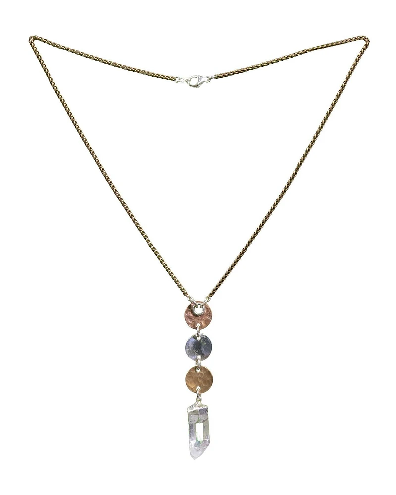Mystic Three Metal Necklace