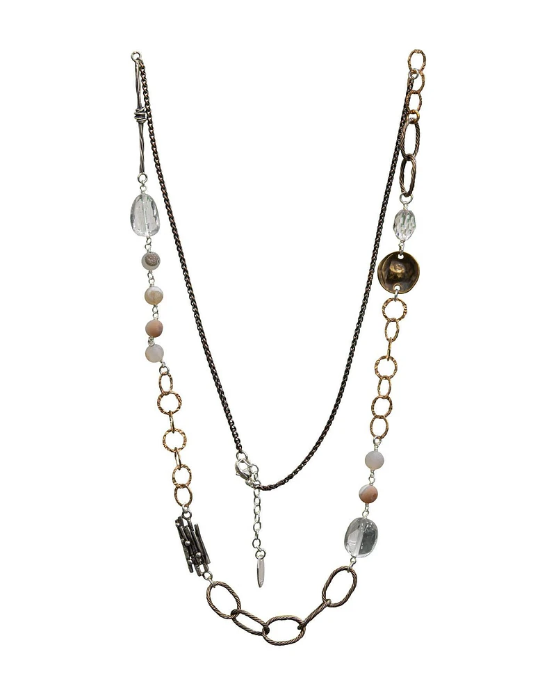 Quartz-Agate Multi Necklace