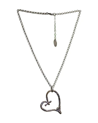 Shipwrecked Bronze Heart Necklace