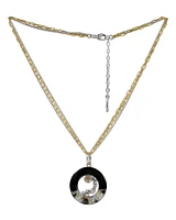 Snowflake Resin Art Necklace