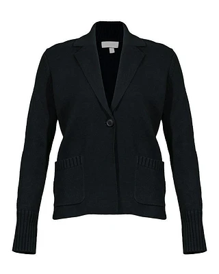 Cotton Jacket Look Cardigan