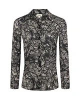 L’Agence Nina Paris Map Blouse
