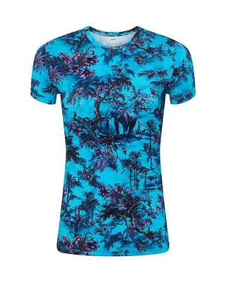 L'Agence Ressi Blue Jungle Tee
