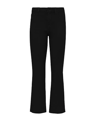 L’Agence Wanda Crop Wide Leg Coated Pant