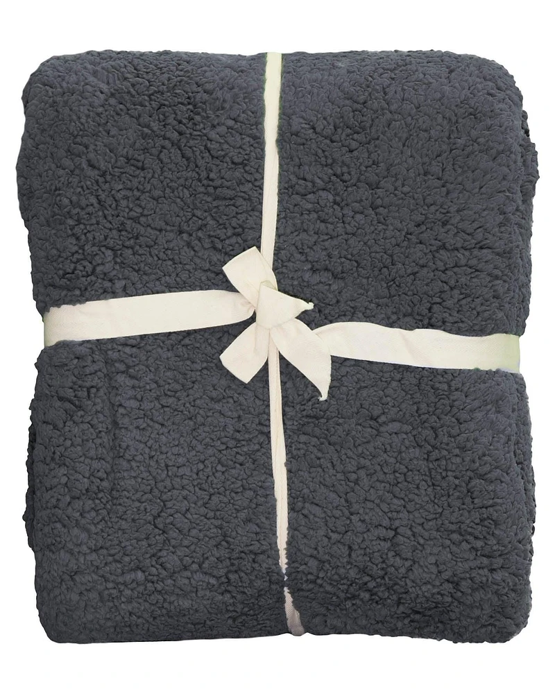 Berber Blanket Charcoal