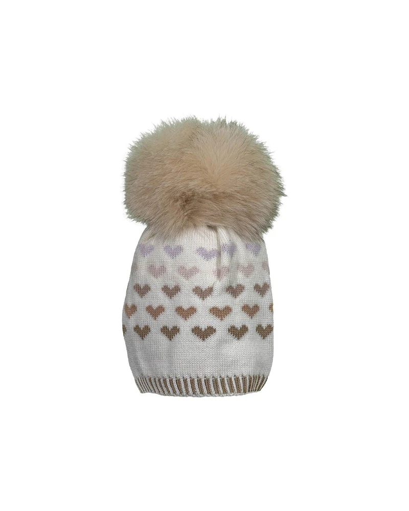 Hailey Toque Fox Pom