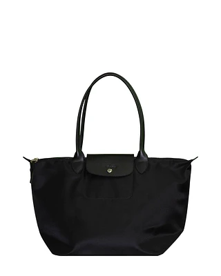 Le Pliage Neo Large Shoulder Tote Black