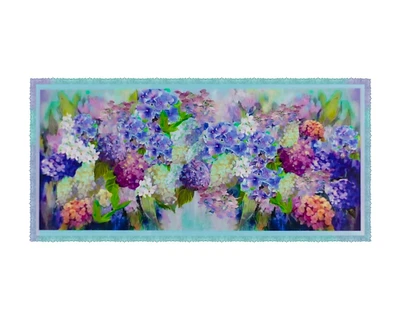 Joy Bomb Hydrangeas Scarf