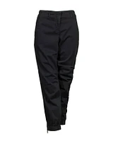 Luisa Cerano Brushed Cotton Utility Pant Black