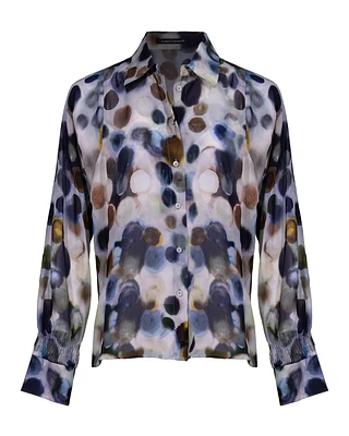 Bubble Print Blouse