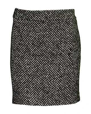 Chevron A-Line Skirt