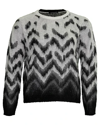 Chevron Print Pullover