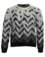 Chevron Print Pullover