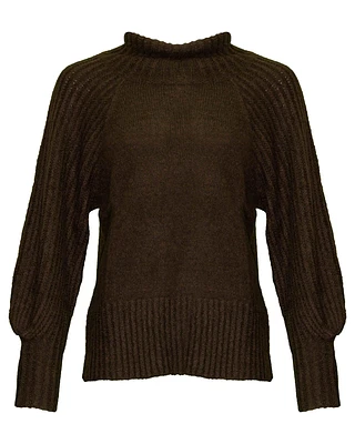 Chunky Funnel Neck Pullover