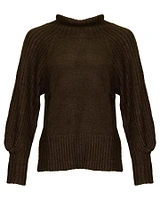 Chunky Funnel Neck Pullover