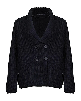Chunky Rib Knit Cardigan