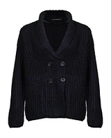 Chunky Rib Knit Cardigan