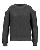 Cold Shoulder Knit Pullover