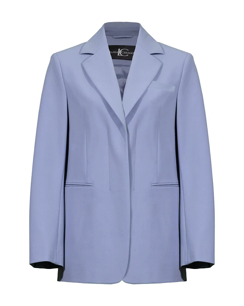Luisa Cerano Contoured Boyfriend Jacket