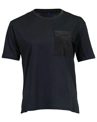 Contrast Detail T-Shirt