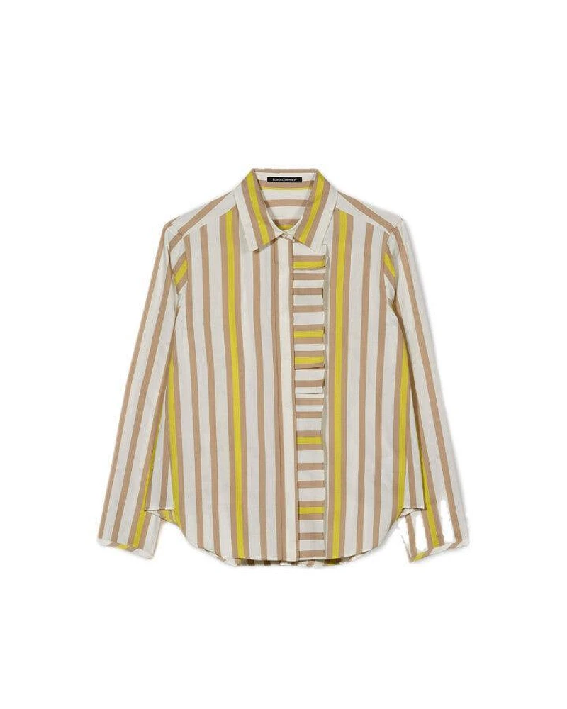 Contrast Stripe Blouse