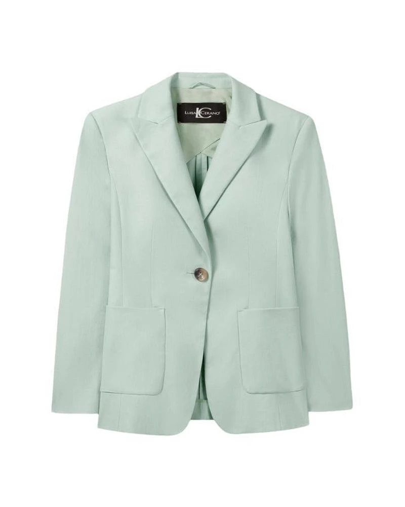 Luisa Cerano Cotton Stretch Blazer