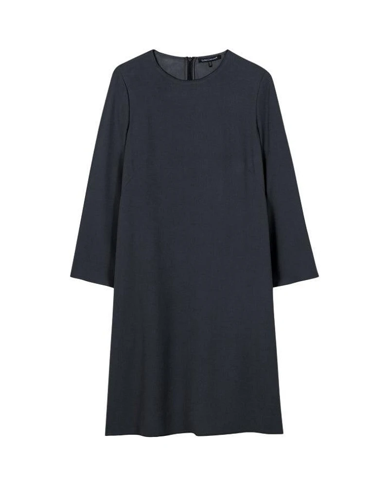 Crepe 3/4 Sleeve Dress