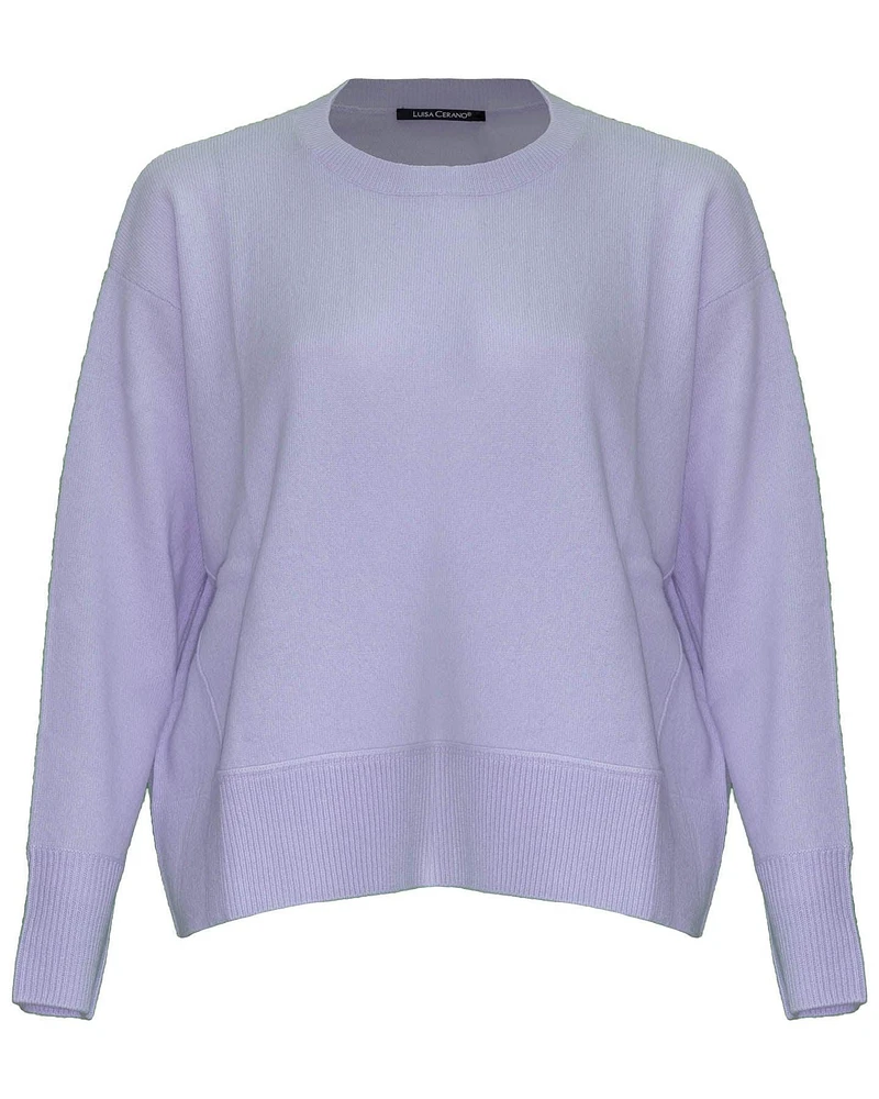 Crew Neck Pullover Lilac