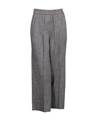 Cropped Melange Pants
