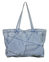 Denim Shopper Tote